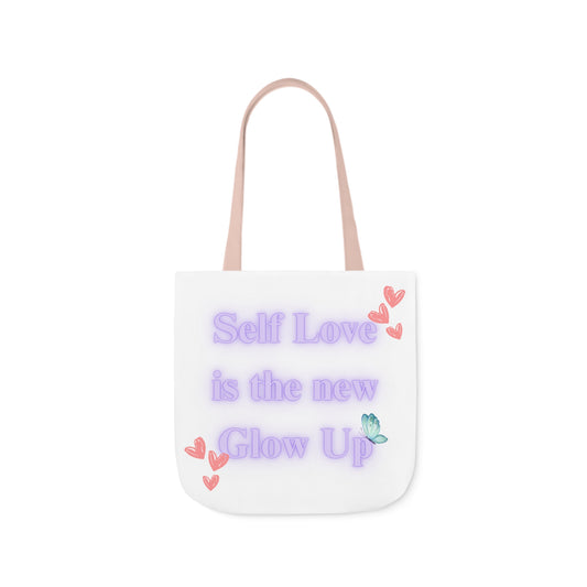 Canvas Tote Bag - Self Love Is The New Glow Up